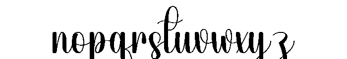 Pattern Christmas Font LOWERCASE