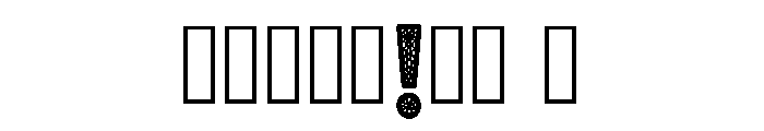 Pattern Regular Font OTHER CHARS