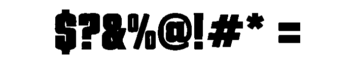Pauelise Rough Font OTHER CHARS