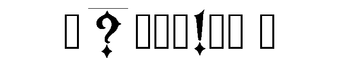 Paulette Regular Font OTHER CHARS