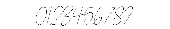 Pauline Signature Italic Font OTHER CHARS