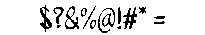 Paulquit Font OTHER CHARS