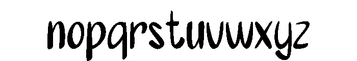 Paulquit Font LOWERCASE