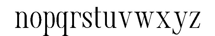Pavelle Regular Font LOWERCASE