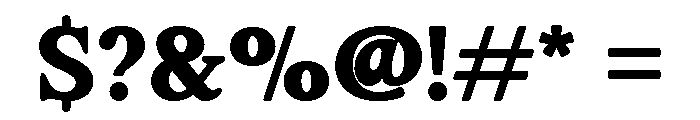 Paverno Regular Font OTHER CHARS