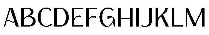 Pavesky Regular Font UPPERCASE