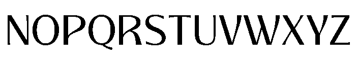 Pavesky Regular Font UPPERCASE