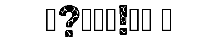Pavet Regular Font OTHER CHARS