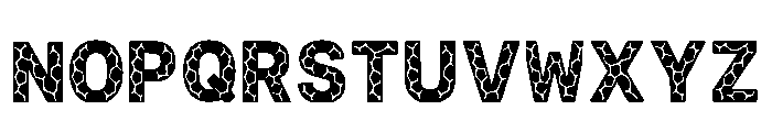 Pavet Regular Font LOWERCASE