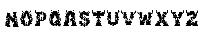 Pavlor Regular Font LOWERCASE