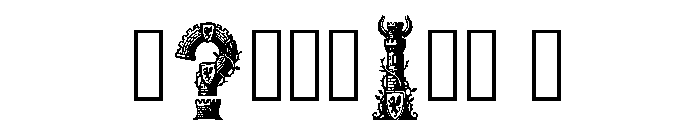 Pavrik Regular Font OTHER CHARS
