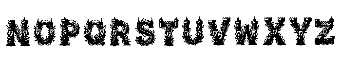 Pavrik Regular Font UPPERCASE