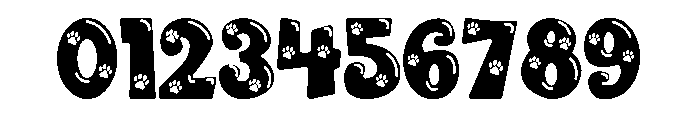 Paw Bubble Font OTHER CHARS