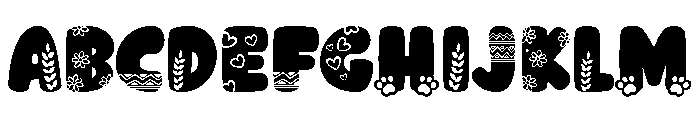 Paw Easter FONT