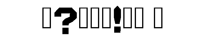 Pawed Regular Font OTHER CHARS