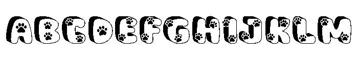 Pawfect Print FONT