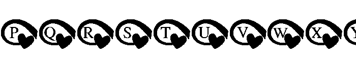 Pawfinity Font UPPERCASE