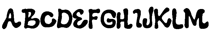 Pawo Regular Font UPPERCASE