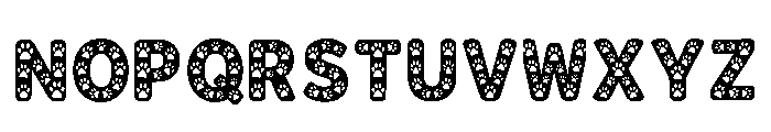 Pawprint Regular Font LOWERCASE