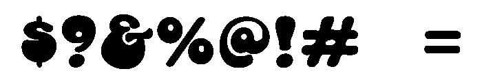 Paws animal Font OTHER CHARS