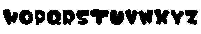 Paws animal Font LOWERCASE
