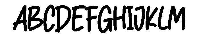 Payung Font UPPERCASE