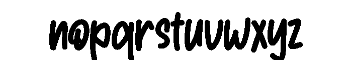 Payung Font LOWERCASE