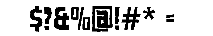 paperonias  Regular Font OTHER CHARS