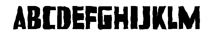 paperonias  Regular Font UPPERCASE