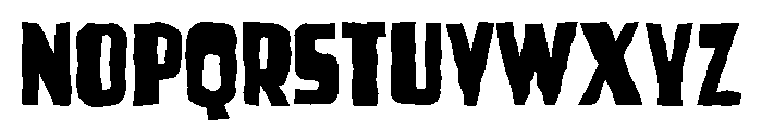 paperonias  Regular Font UPPERCASE