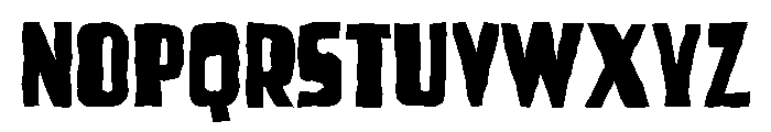 paperonias  Regular Font LOWERCASE