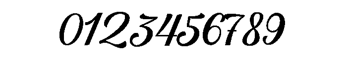 parediseCalligraphy-Regular Font OTHER CHARS