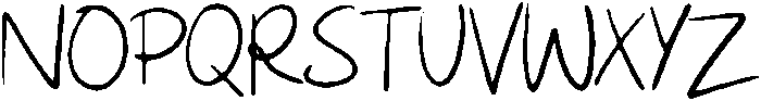 PACIFICO Regular otf (400) Font UPPERCASE
