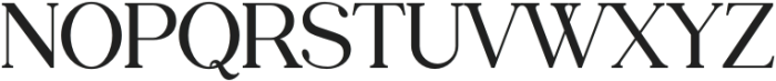 PALATINESSERIF Medium otf (500) Font UPPERCASE