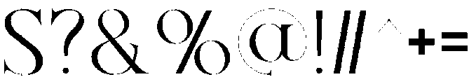 PALOMA Regular otf (400) Font OTHER CHARS