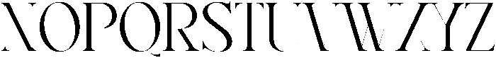 PALOMA Regular otf (400) Font UPPERCASE