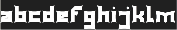 PANTHER-Inverse otf (400) Font LOWERCASE