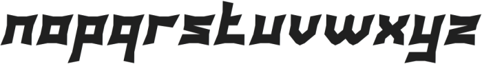 PANTHER Italic otf (400) Font LOWERCASE
