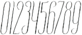 PARAMARIBO Light Condensed Italic otf (300) Font OTHER CHARS