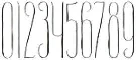 PARAMARIBO Light Condensed otf (300) Font OTHER CHARS