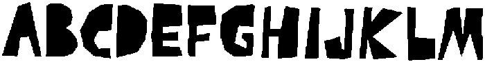 PARTONIC Regular otf (400) Font UPPERCASE