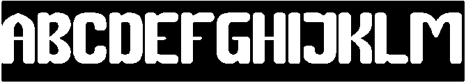 PARTY HEART-Inverse otf (400) Font UPPERCASE