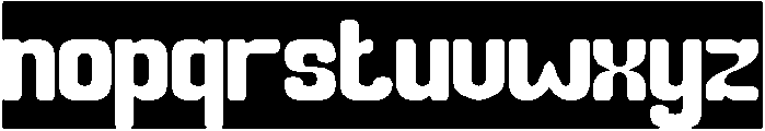 PARTY HEART-Inverse otf (400) Font LOWERCASE