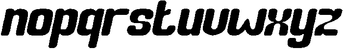 PARTY HEART Italic otf (400) Font LOWERCASE