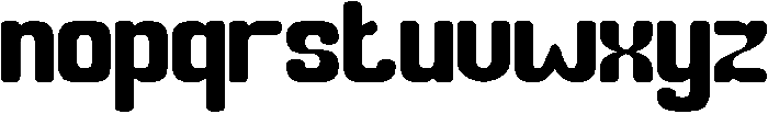 PARTY HEART otf (400) Font LOWERCASE