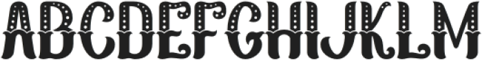 PARTYSA otf (400) Font UPPERCASE