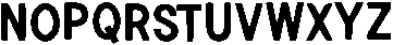 Paboko ttf (400) Font LOWERCASE