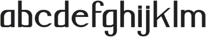 Pabriqa Bold otf (700) Font LOWERCASE