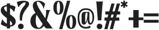 Pacho-Medium otf (500) Font OTHER CHARS
