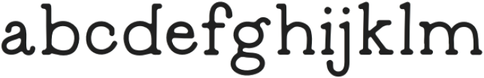 Pacifica Regular otf (400) Font LOWERCASE